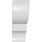 Ekena Millwork 5-in. W x 14-in. D x 14-in. H Ridgewood Architectural Grade PVC Knee Brace BRCP05X14X14RID - alternate 2